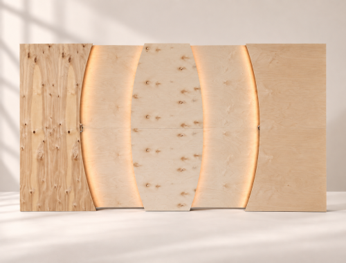 Zestaw 5 ścianek modułowych LED RGBW EVI – ujęcie dodatkowe