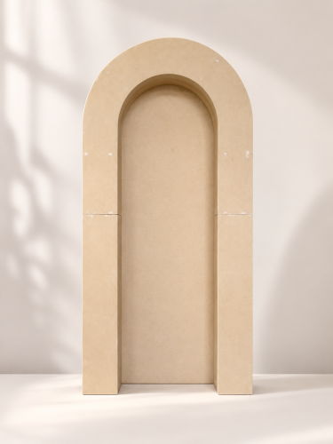 Łuk 3D EVI 200 x 100 cm z zaokrągloną górą i niezależnym tłem MDF